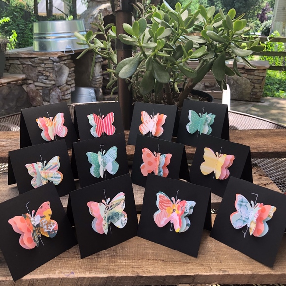 Mini Blank Note Cards-Paradise Crush Color Scheme - Picture 1 of 8